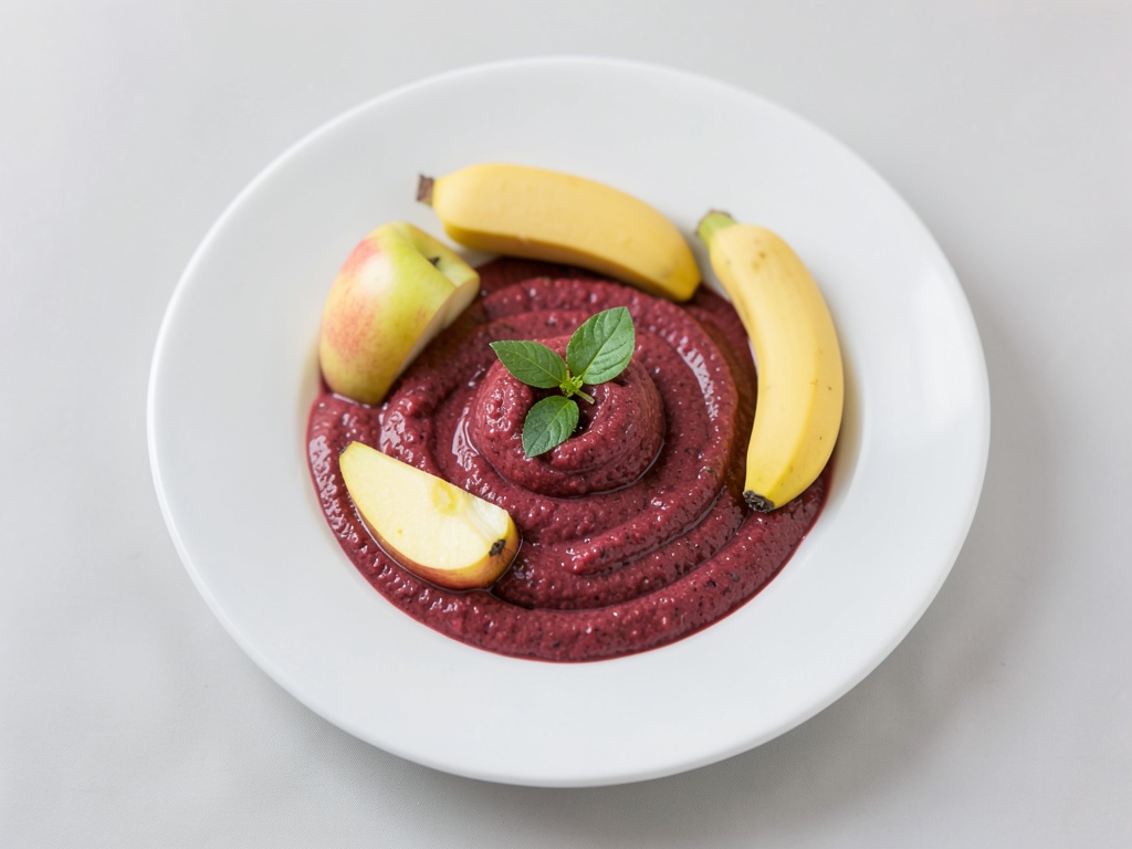 Puré de fruta fresca