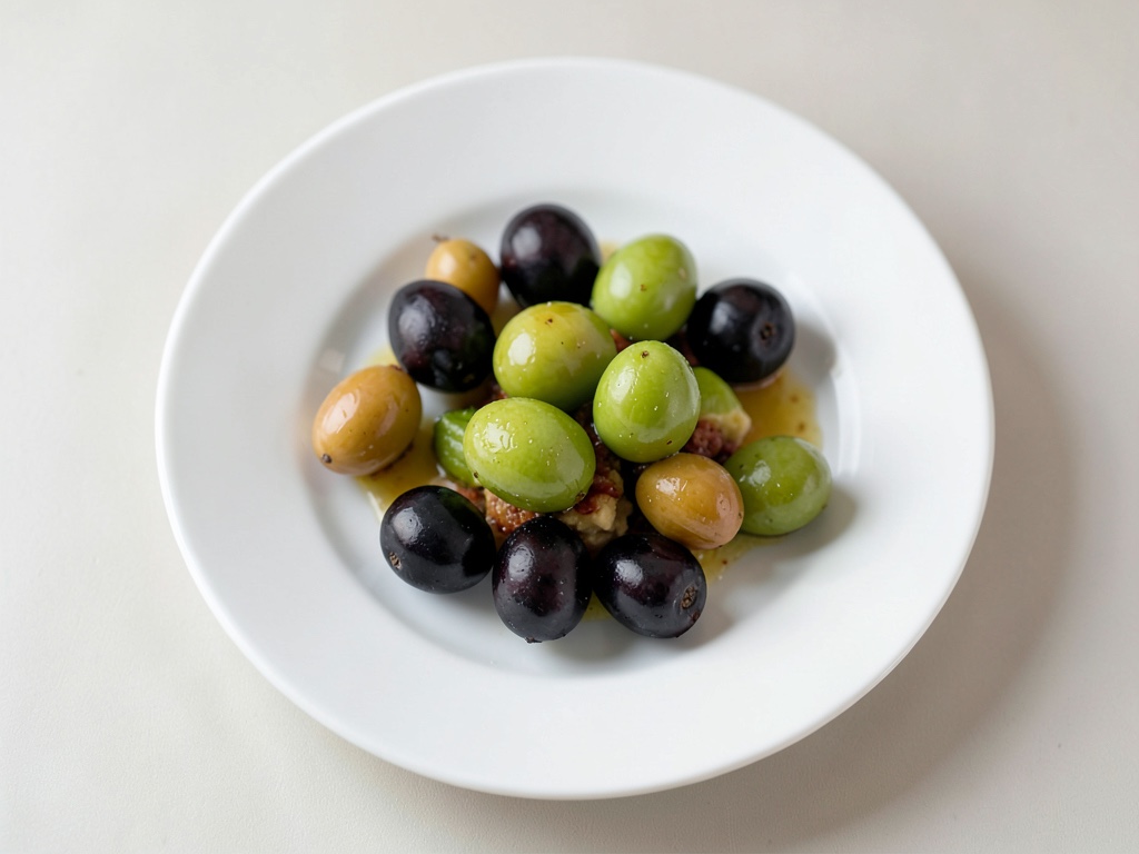 Aceitunas fritas crujientes