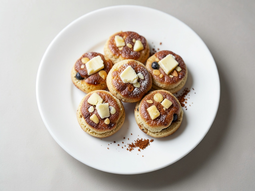 Triangoli croccanti alla frutta e noci