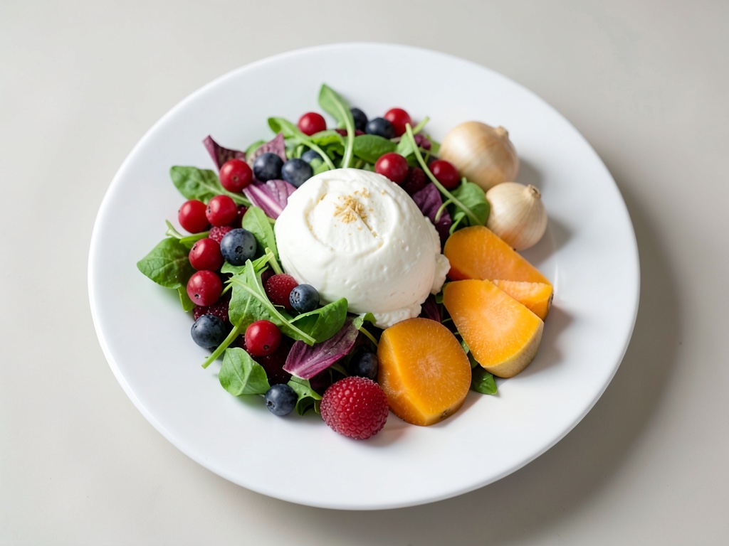 Insalata fruttata con Camembert