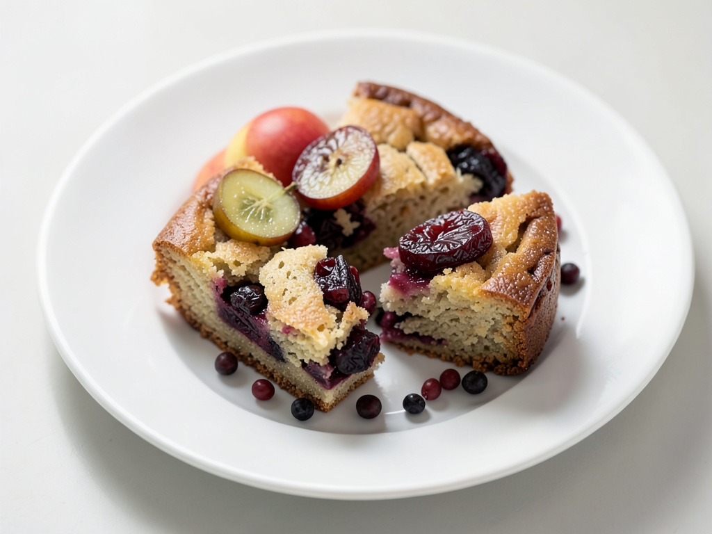 Saftiger Früchte-Nuss-Kuchen