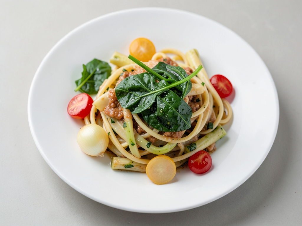 Pasta primaverile con asparagi