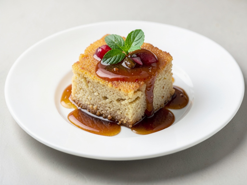 Crumble croccante di semola con sciroppo di zucchero