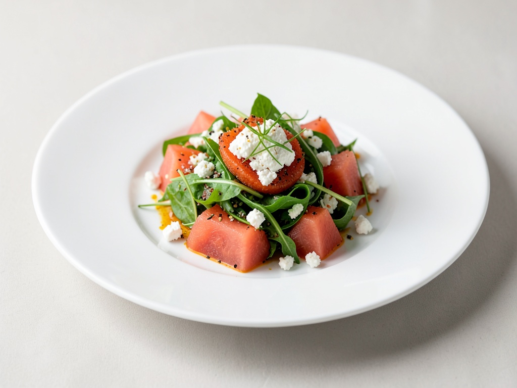 Insalata fresca di melone Galia con Feta