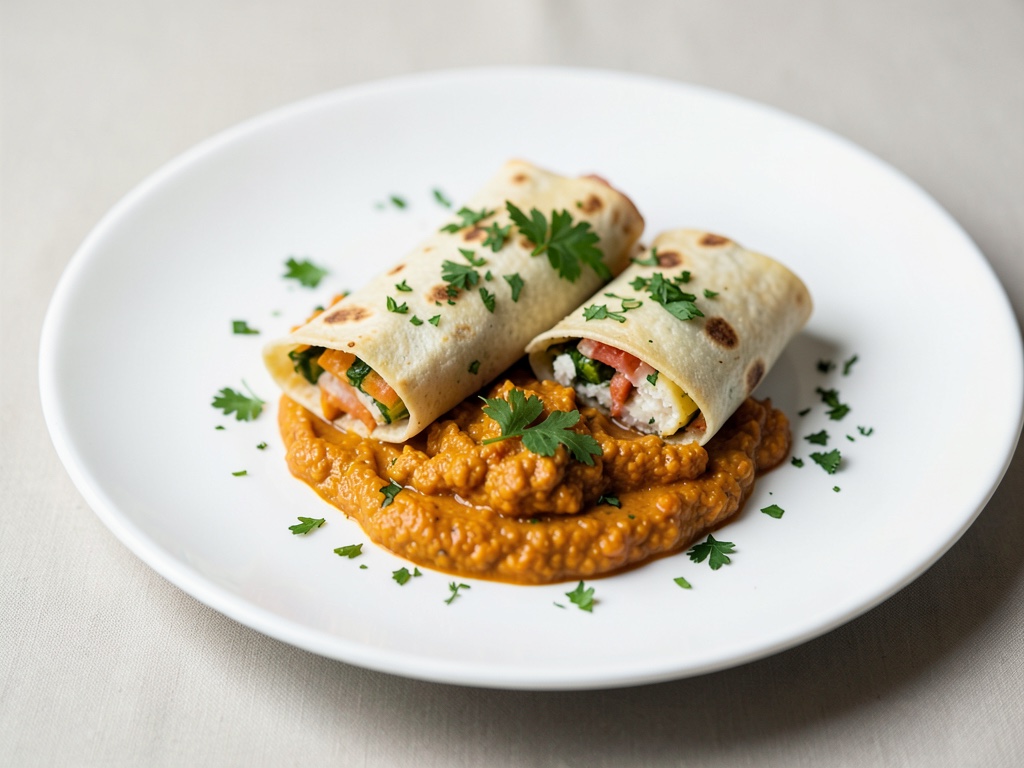 Wrapp piegate con Shakshuka