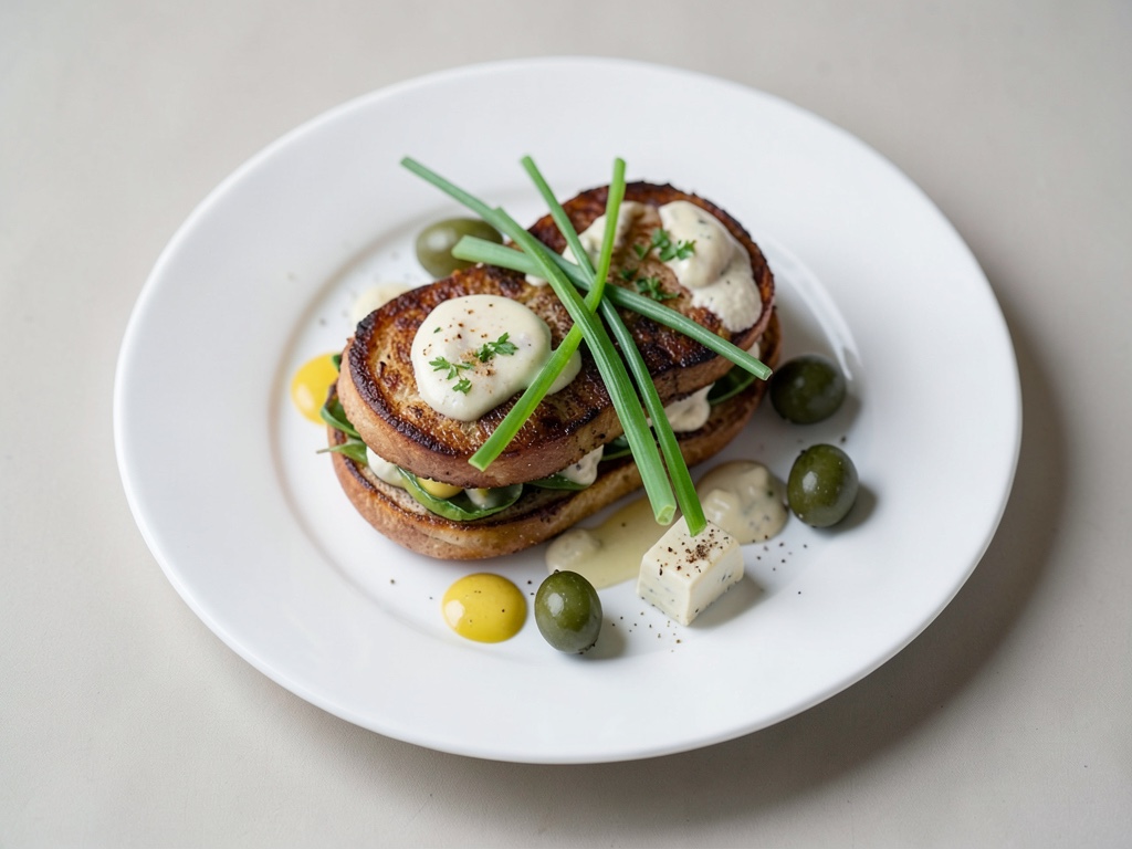 Burger de volaille au fromage de chèvre