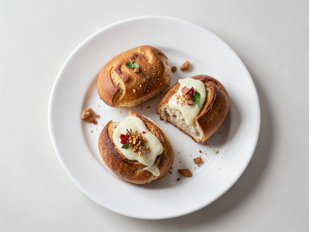 Esponjosos rollos de queso con relleno especiado