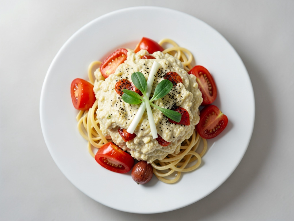 Peperoni ripieni con padella cremosa di Kritharoto