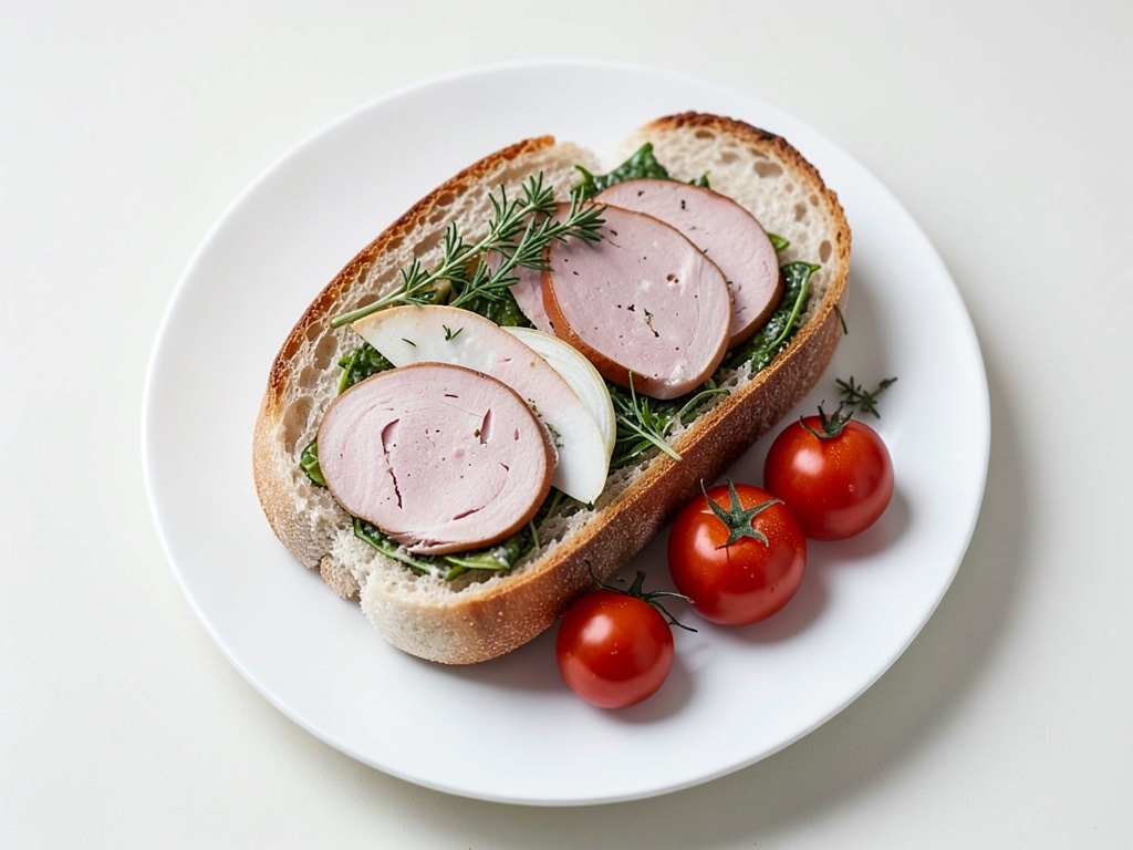 Baguette alle erbe con ripieno