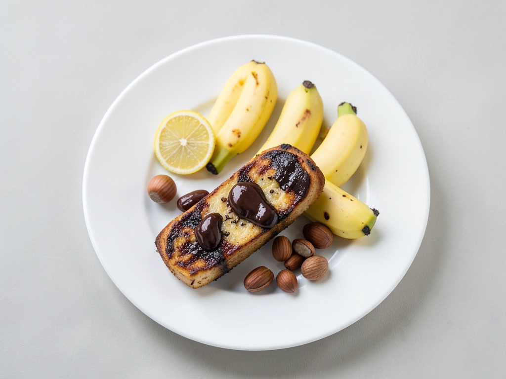 Gegrillte Schoko-Banane