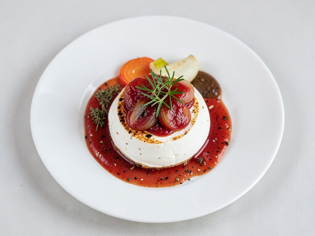 Camembert alla griglia con marmellata di cipolle