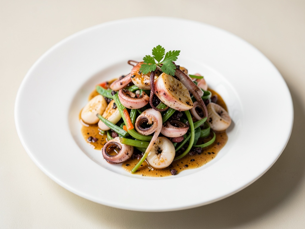 Insalata di Calamaro alla Griglia