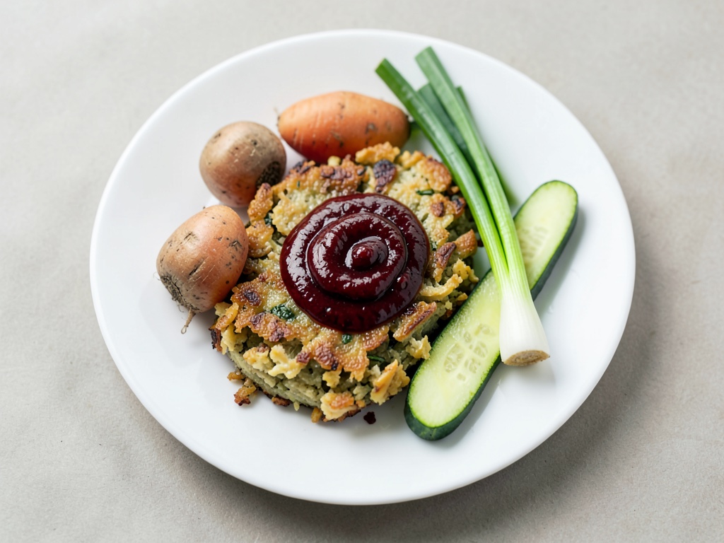 Crocchette di patate e verdure croccanti con salsa al balsamico