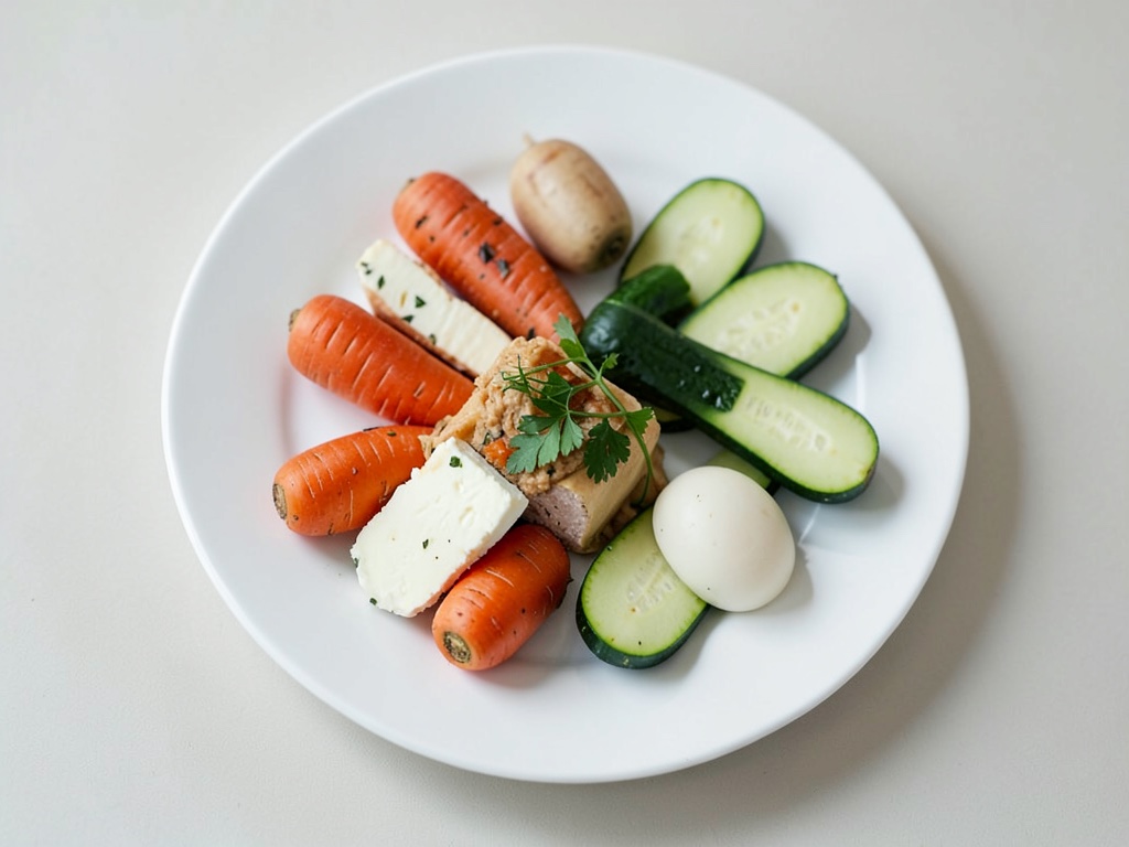Gâteaux de légumes croustillants au fromage fondu