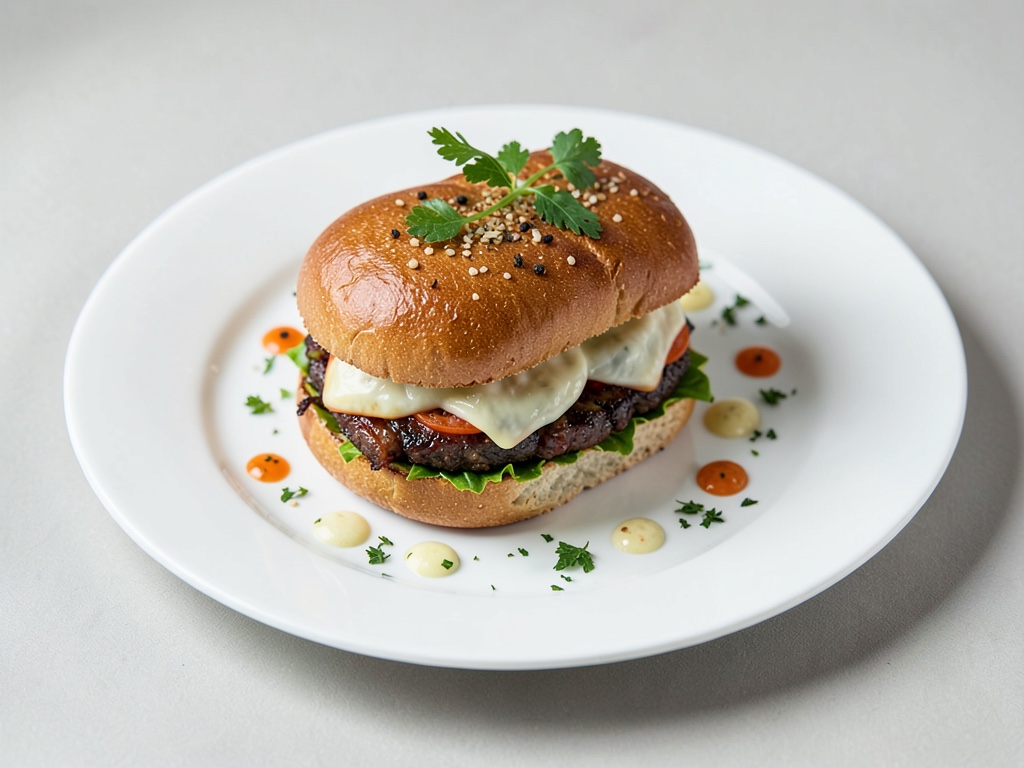 Sándwich de cara divertida