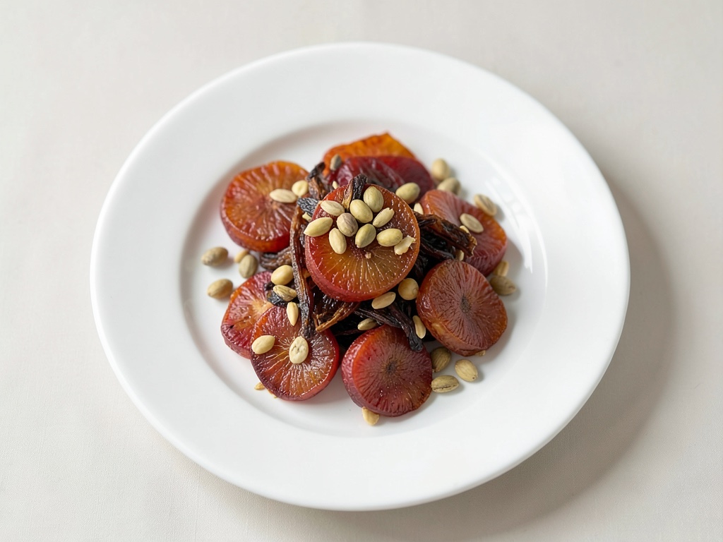 Albaricoques secos con pistachos