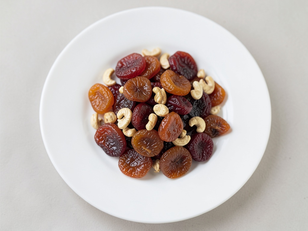 ciruelas pasadas y nueces