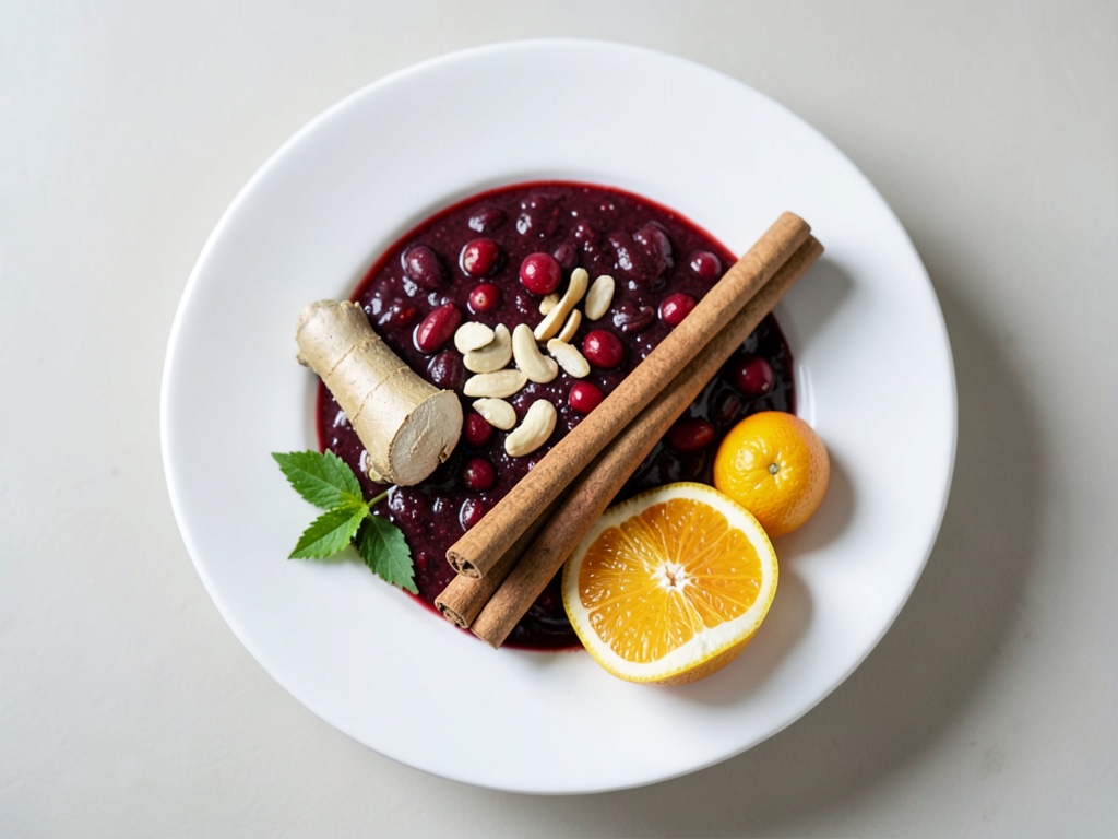 Glögg - Glühwein mit Rosinen und Mandeln