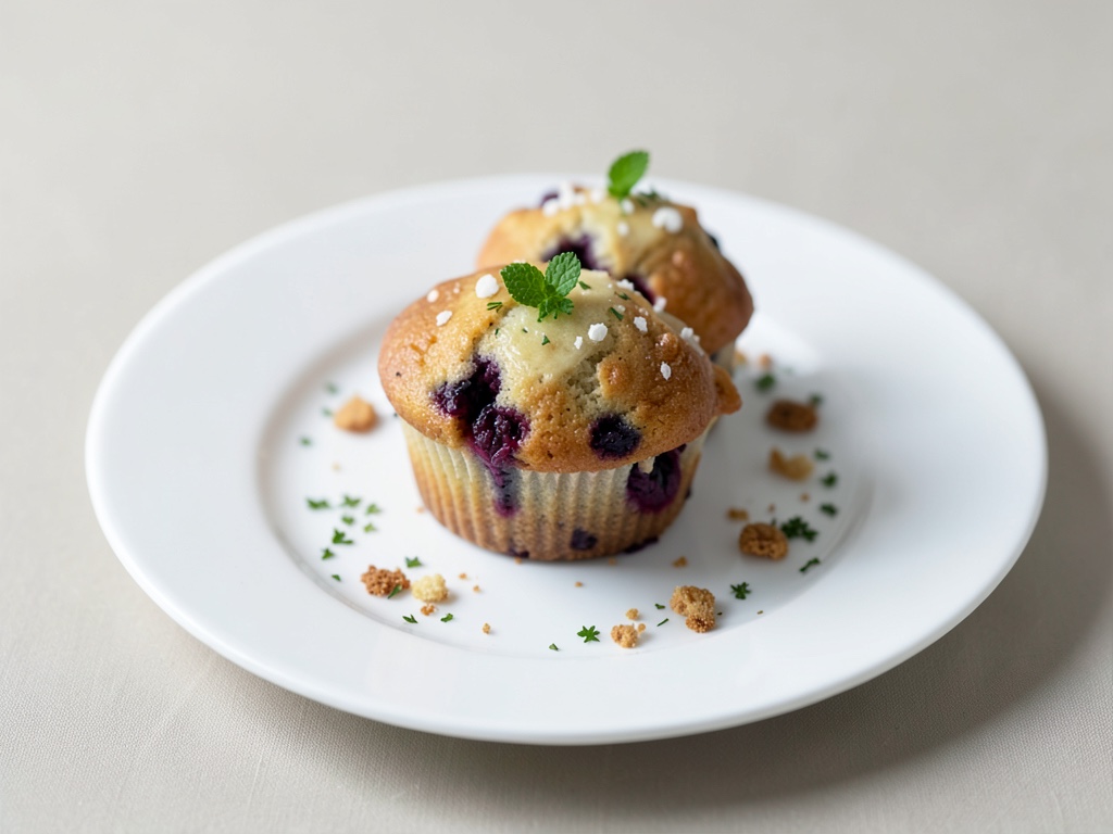 Leckere glutenfreie Heidelbeer-Muffins