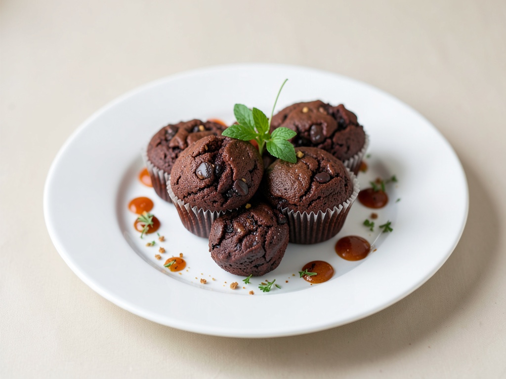 Leckere glutenfreie Schoko-Muffins