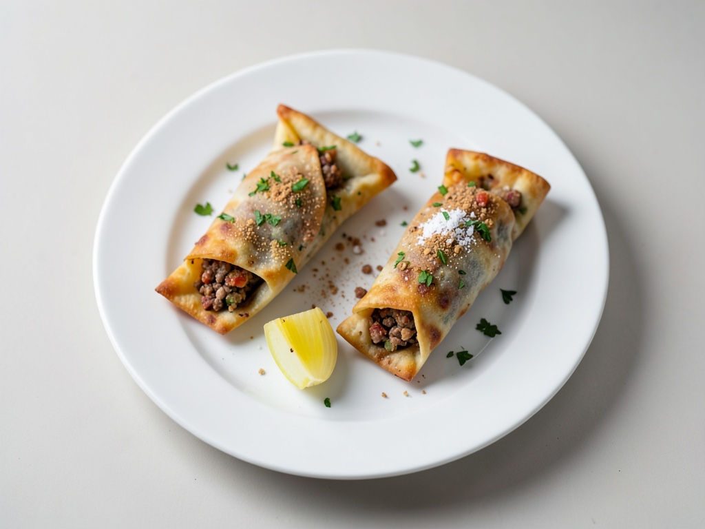 Gözleme – tasche di pasta fritte con carne macinata
