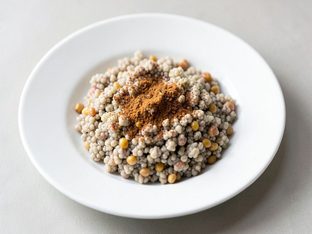 Grießbrei mit Zimt