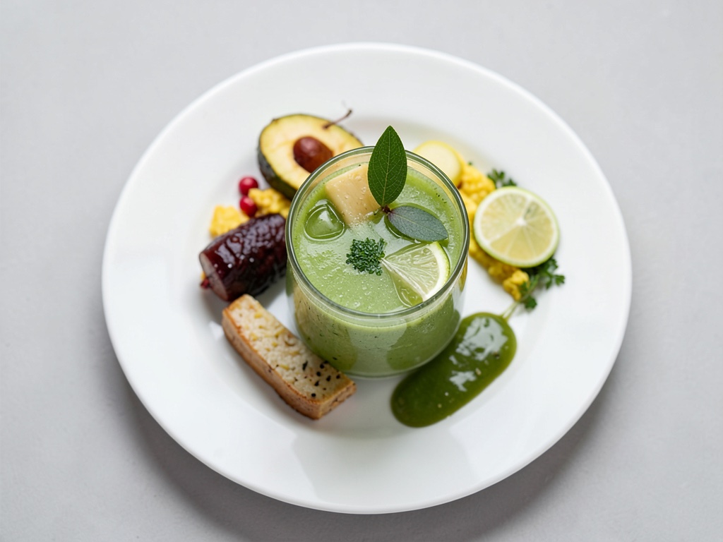 Grüner Cocktail zum St. Patricks Day