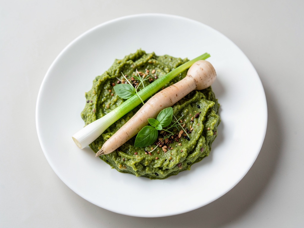Shakshuka verde con uovo