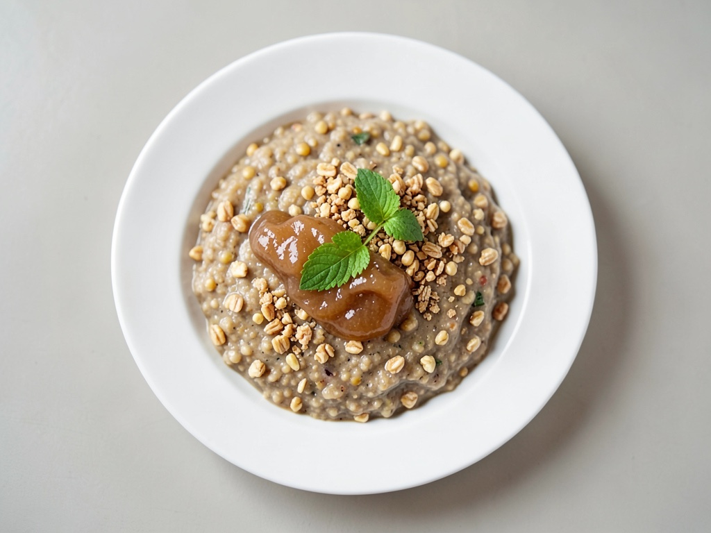 Ricetta base di porridge di latte e cereali