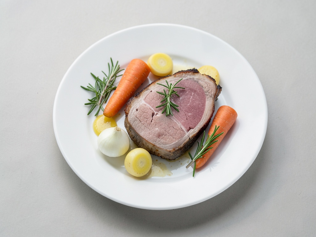 Classico arrosto di manzo con salsa