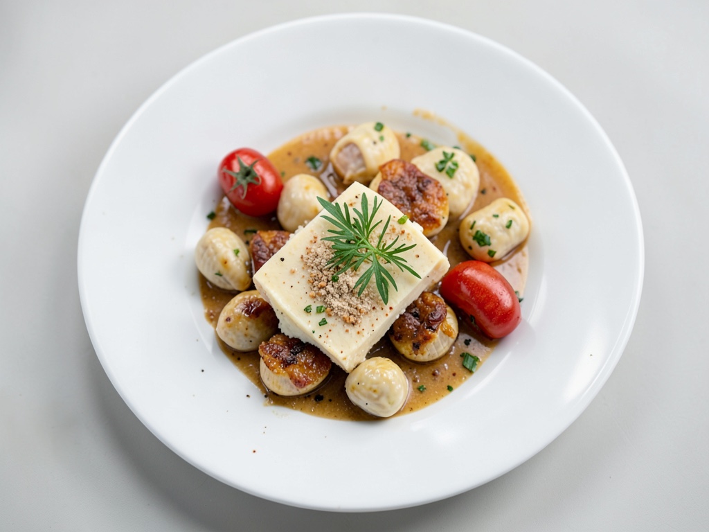 Salate Hefeschnecken con Macinato e Feta