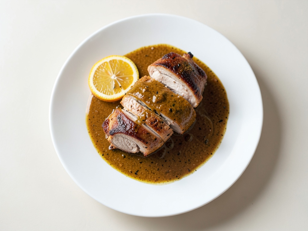 Spiedini di pollo al curry con marinatura all'arancia