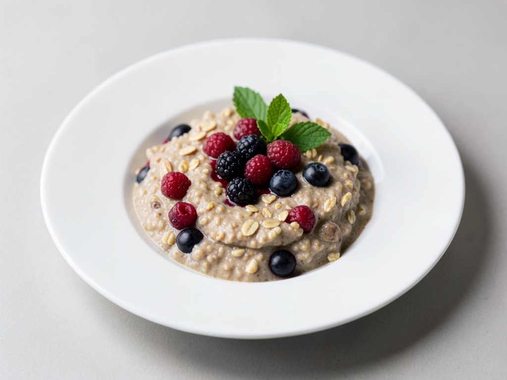 Deliciosa Bowl de Avena con Bayas