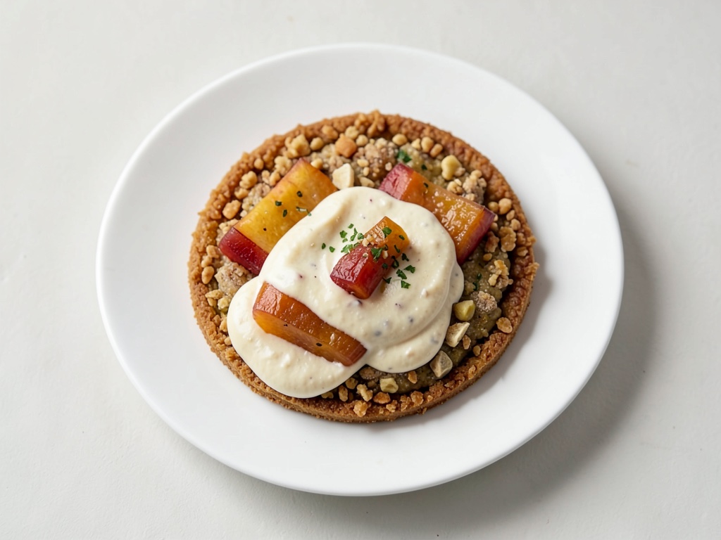 Hafermuffins mit Aprikosen-Quark-Creme