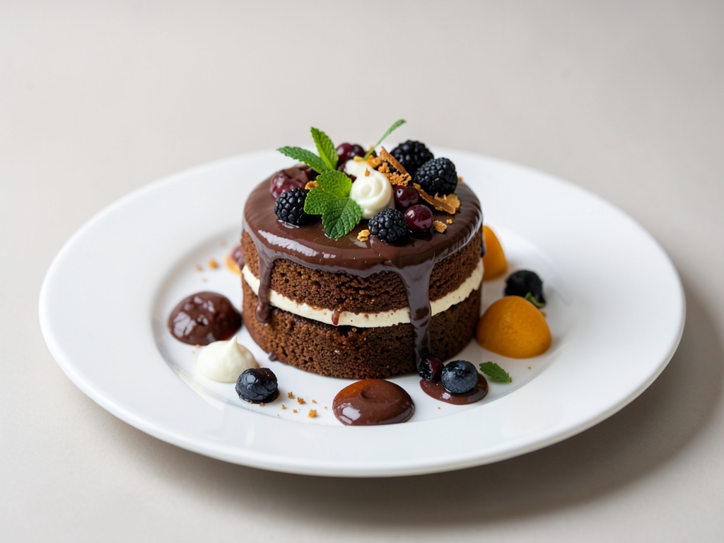 Halloween-Torte mit Schokoladencreme