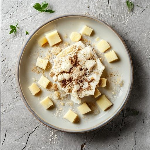 Hefezopf mit Puddingfüllung