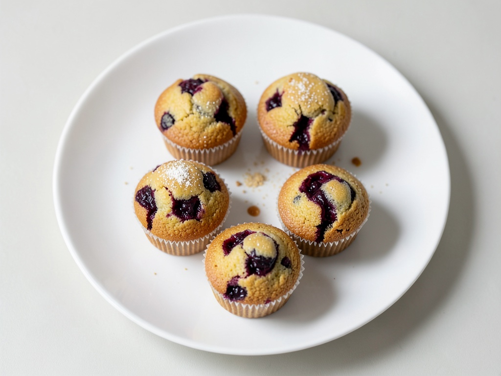 Saftige Heidelbeer-Muffins