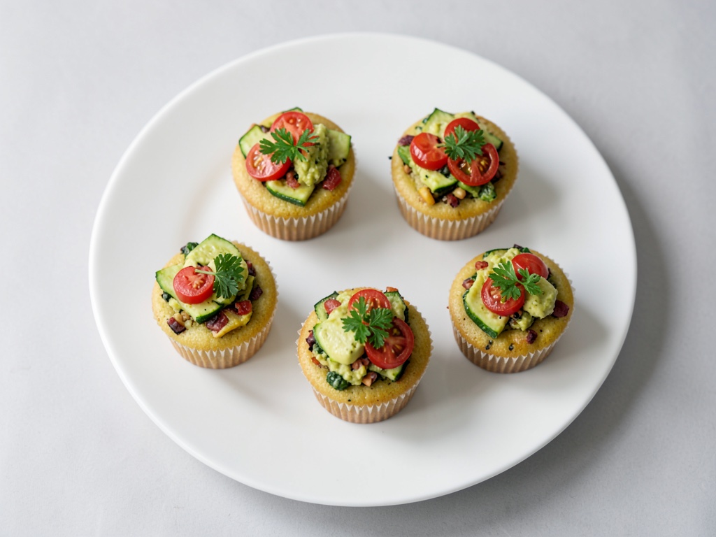 Cupcake salati alle verdure