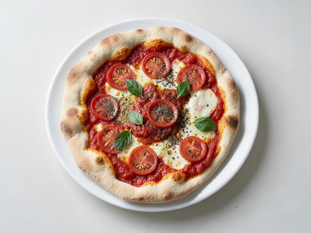 Pizza-Rosas sabrosas
