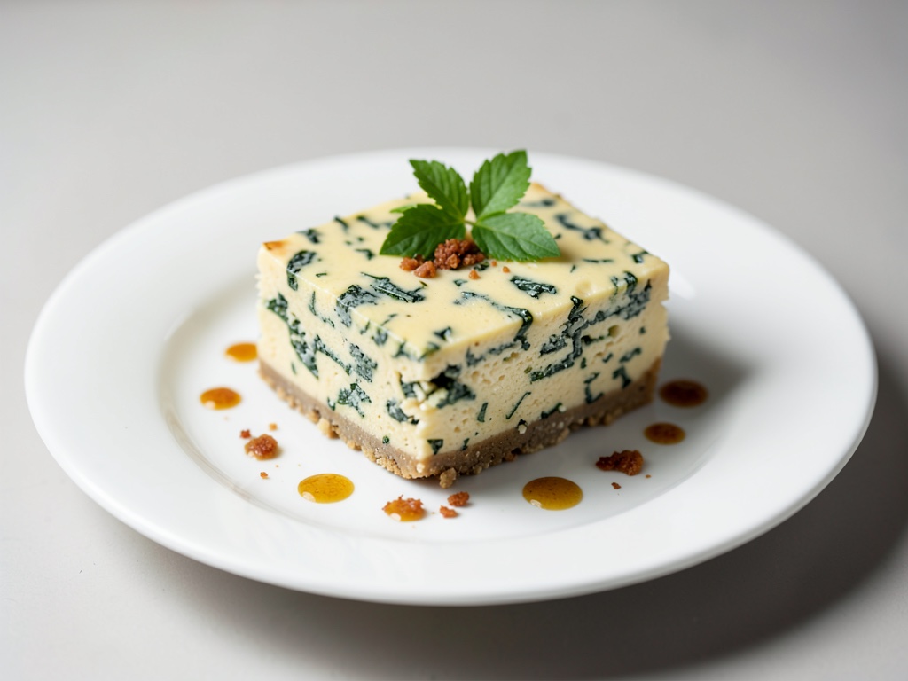 Herzhafter Käsekuchen mit Spinat