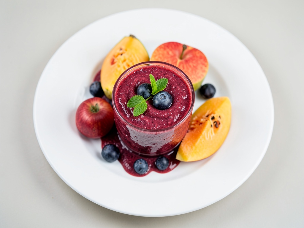 Himbeer-Melonen-Smoothie