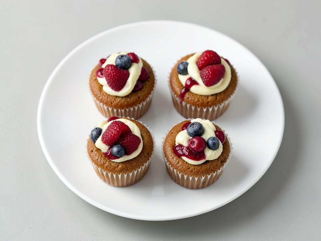 Himbeer-Schmetterlings-Cupcakes