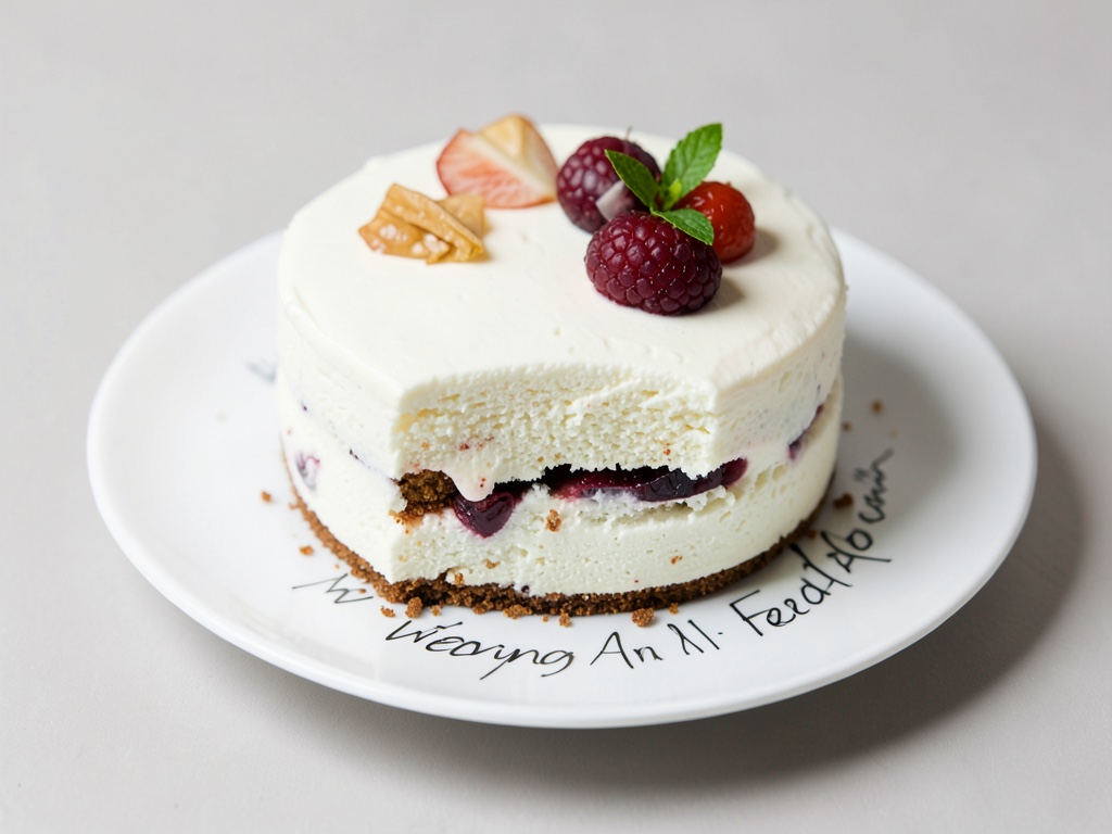 Hochzeits-Angel-Food-Cake