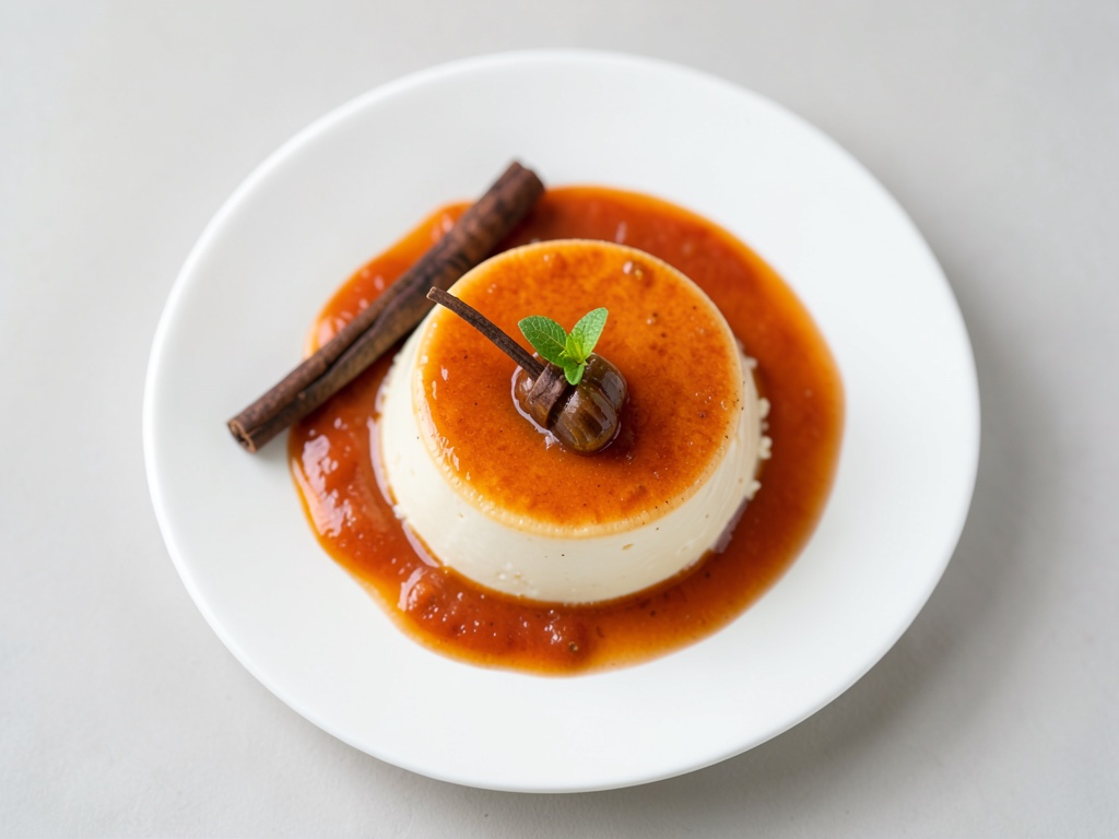 Panna Cotta al miele con glassa di albicocche