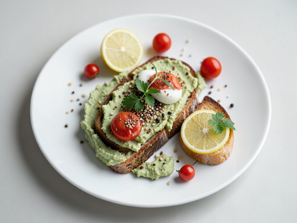 Panini croccanti con hummus, halloumi e peperoni