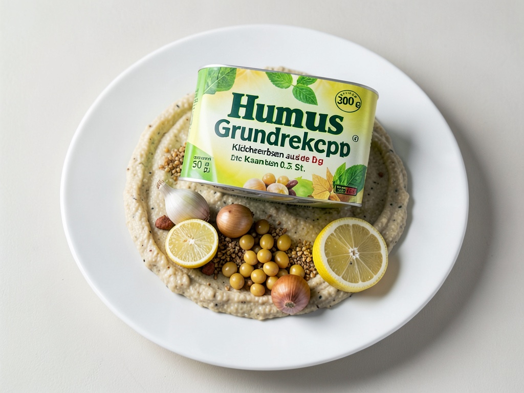 Hummus semplice da fare in casa