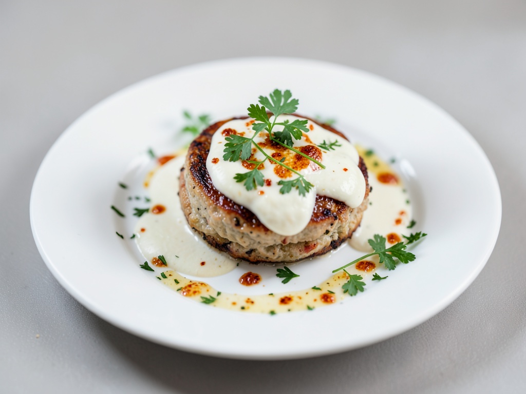 Tondi di formaggio fresco e peperoni