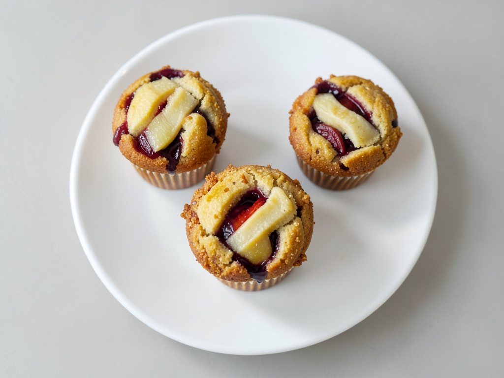 Muffin alle mele succosi con caramello fatto in casa