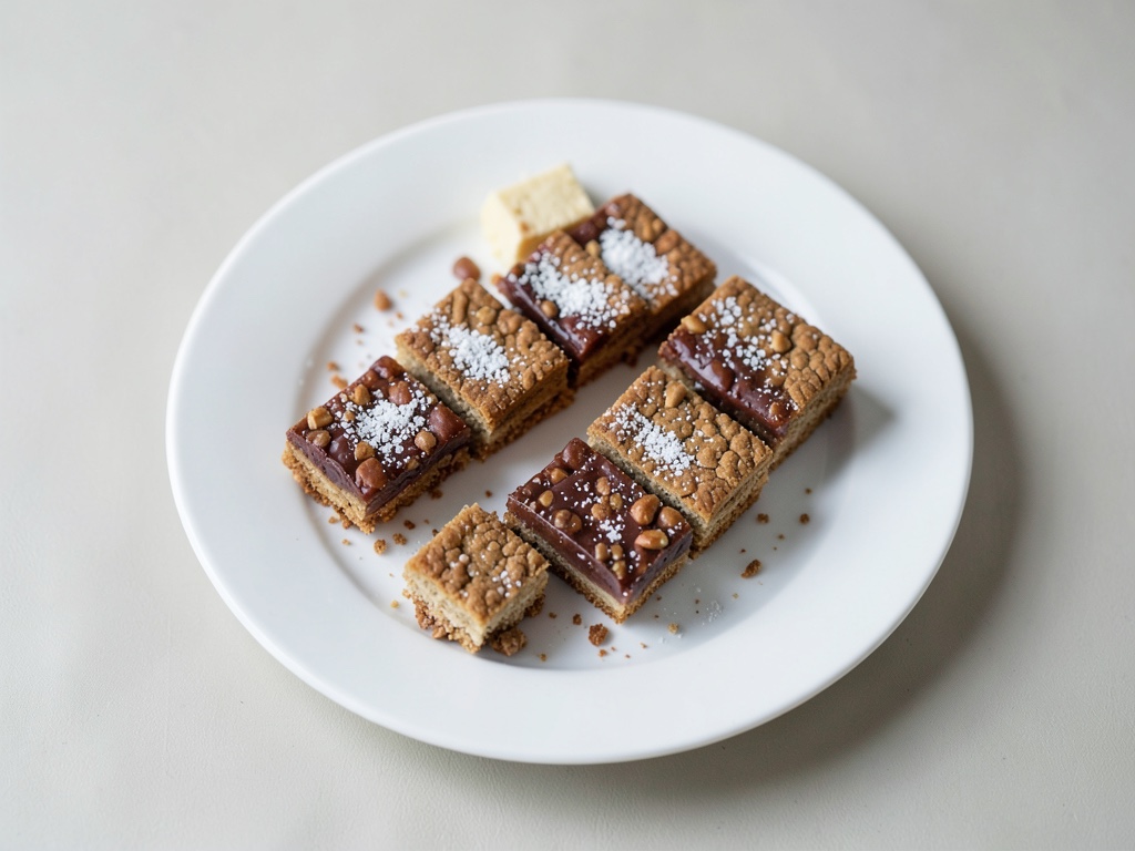 Barrette al caramello con pretzel al sale