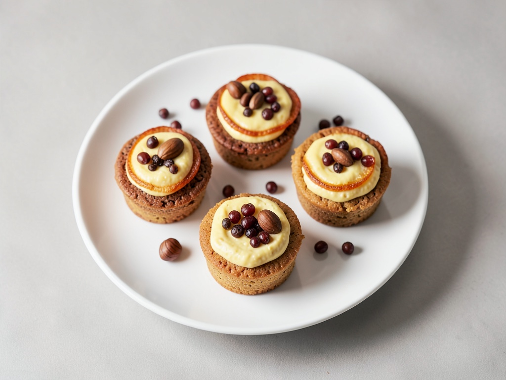 Karotten-Cupcakes mit Orangenquark